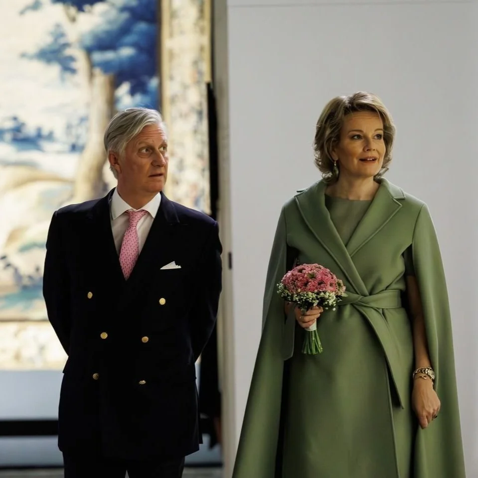 King Philippe and Queen Mathilde visit Audenarde