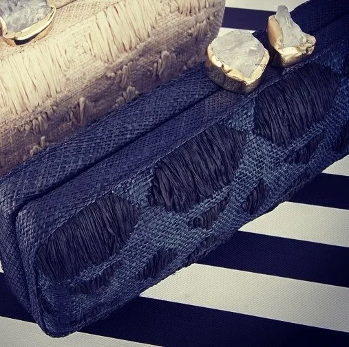 Aranaz Aurora Clutch in Black