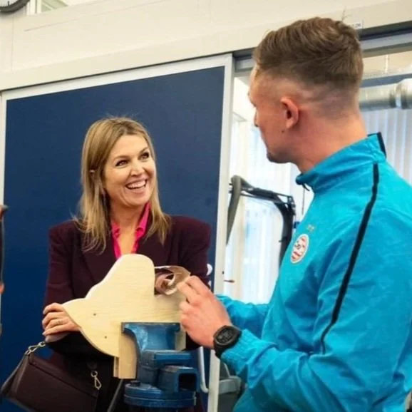 Queen Maxima visits Aardenburg Military Rehabilitation Center