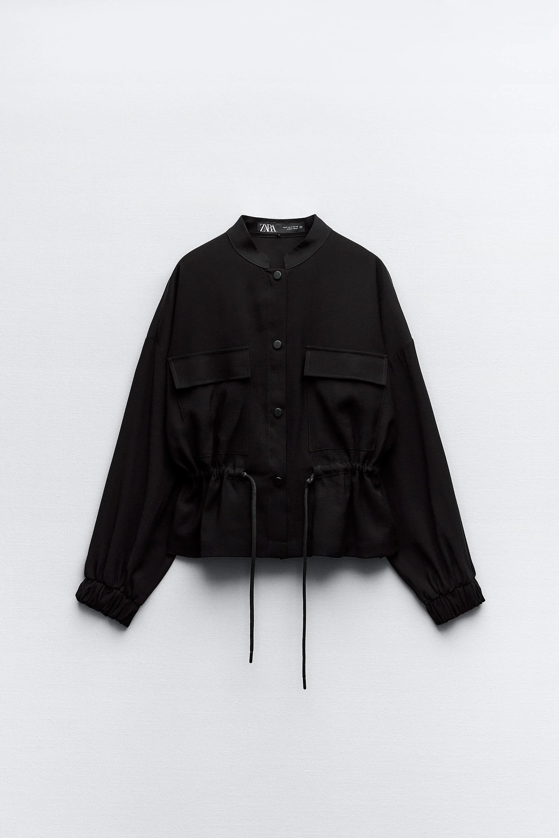 Zara Jacket with Drawstring Waist