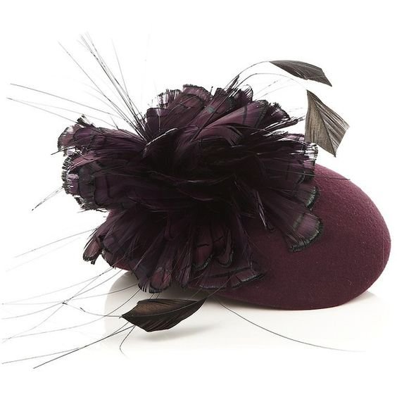 Nerida Fraiman Feather-Embellished Hat.jpg