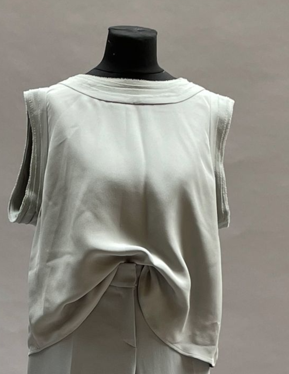 GA Short Sleeve Pleat Neck Top.png