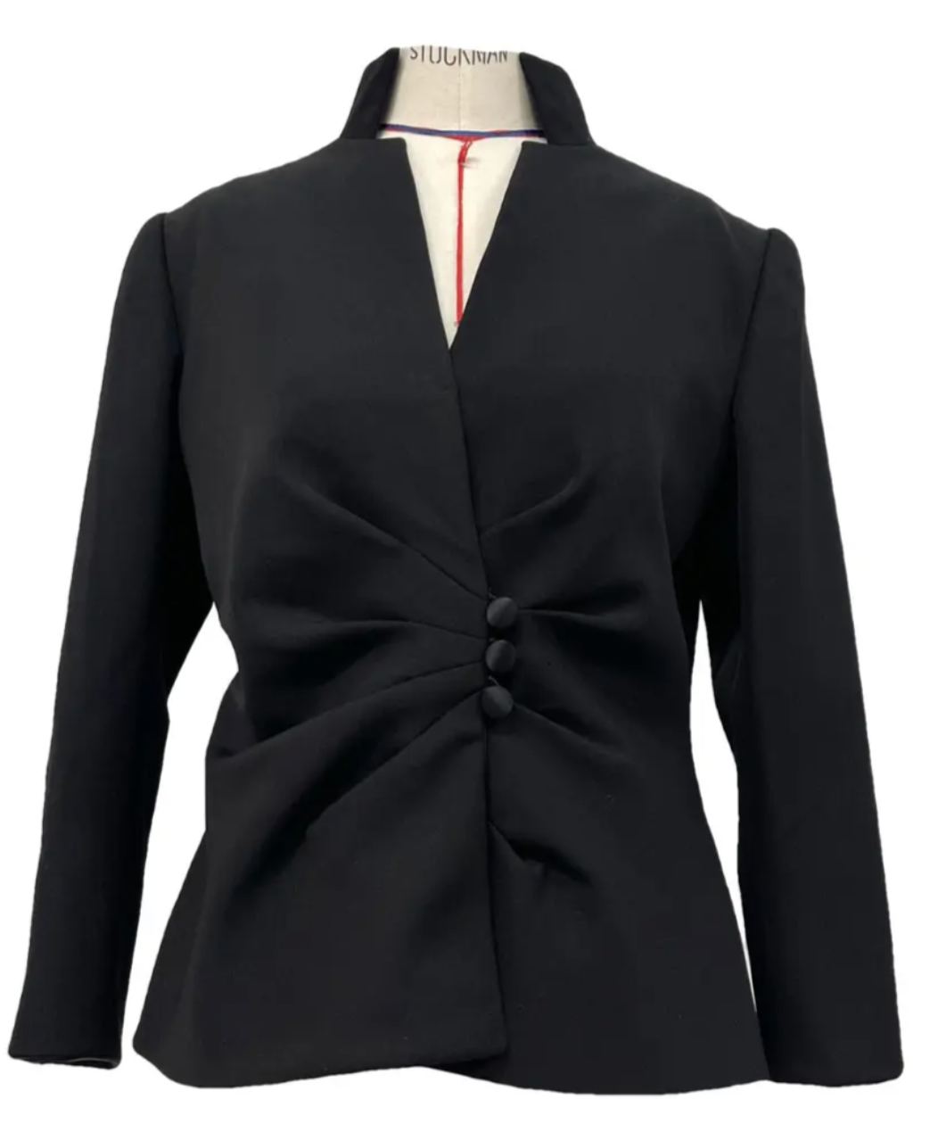 Balmain Couture Pleat Waist Jacket