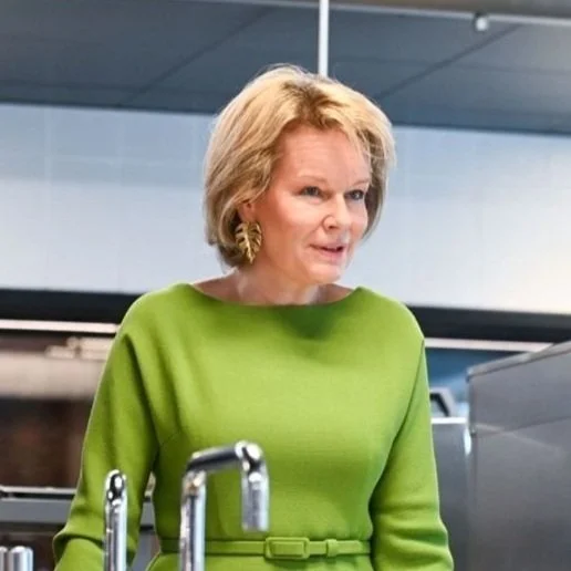Queen Mathilde visits HotelSchool Gent