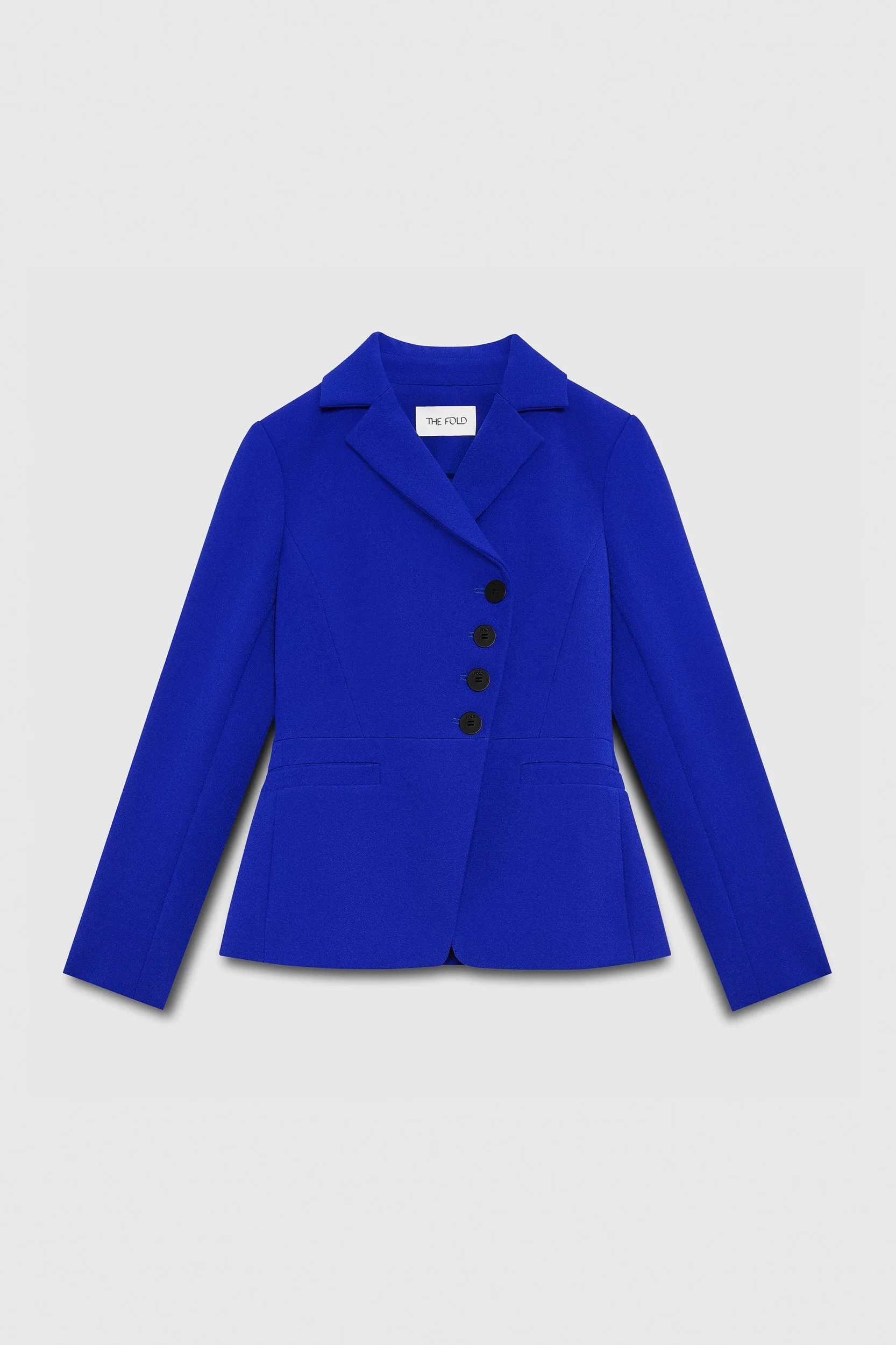 The Fold Cecille Jacket in Cobalt Blue