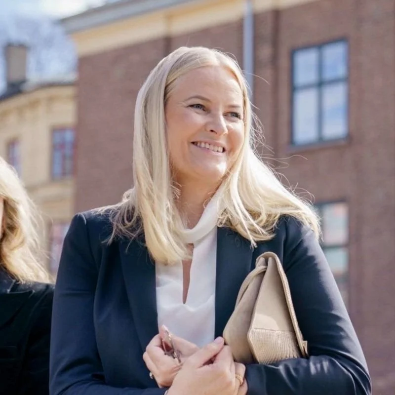 Crown Princess Mette-Marit visits Oslo Academy of Arts
