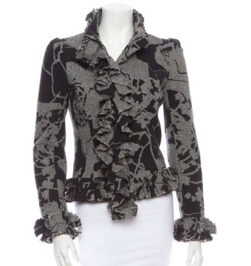 Diane von Furstenberg Ruffle Jacket