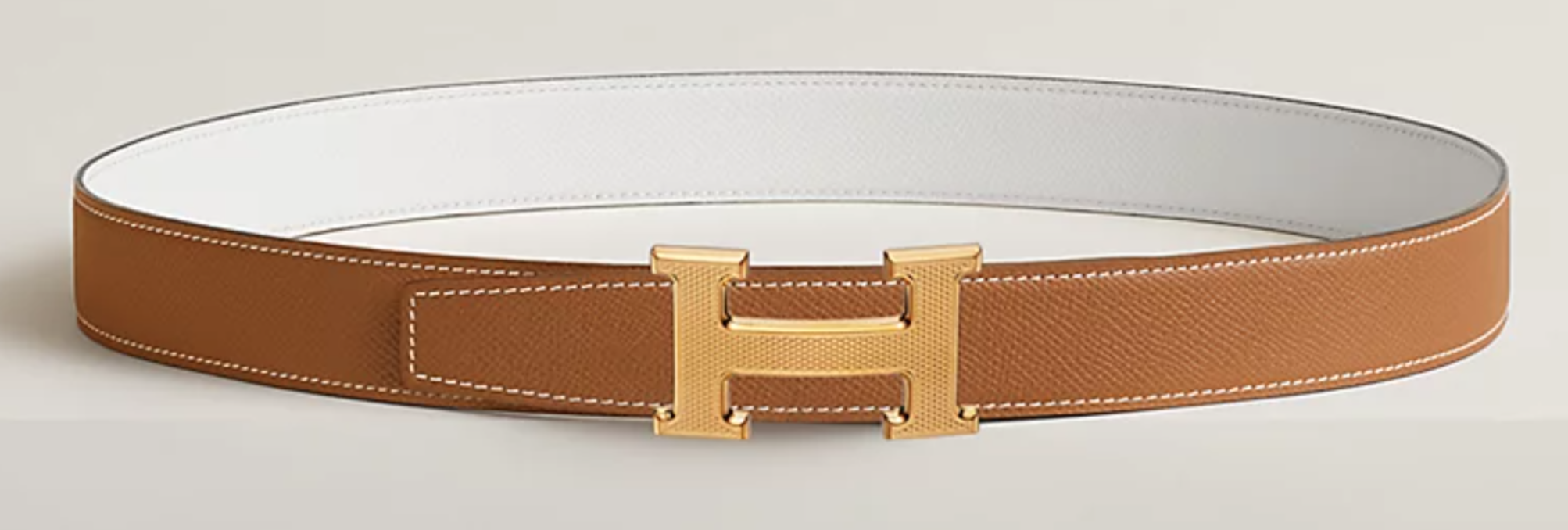 ukiuki✳︎エルメス Hベルト Hermes H Belt with Guillochee Gold Buckle — UFO No More