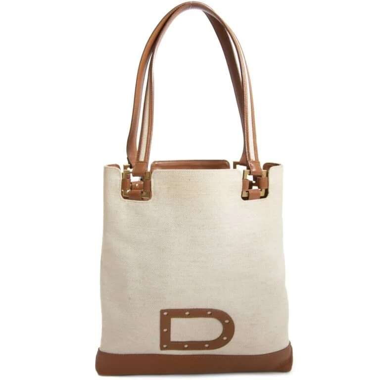 Delvaux Le Paul PM Toile Charleston Bag