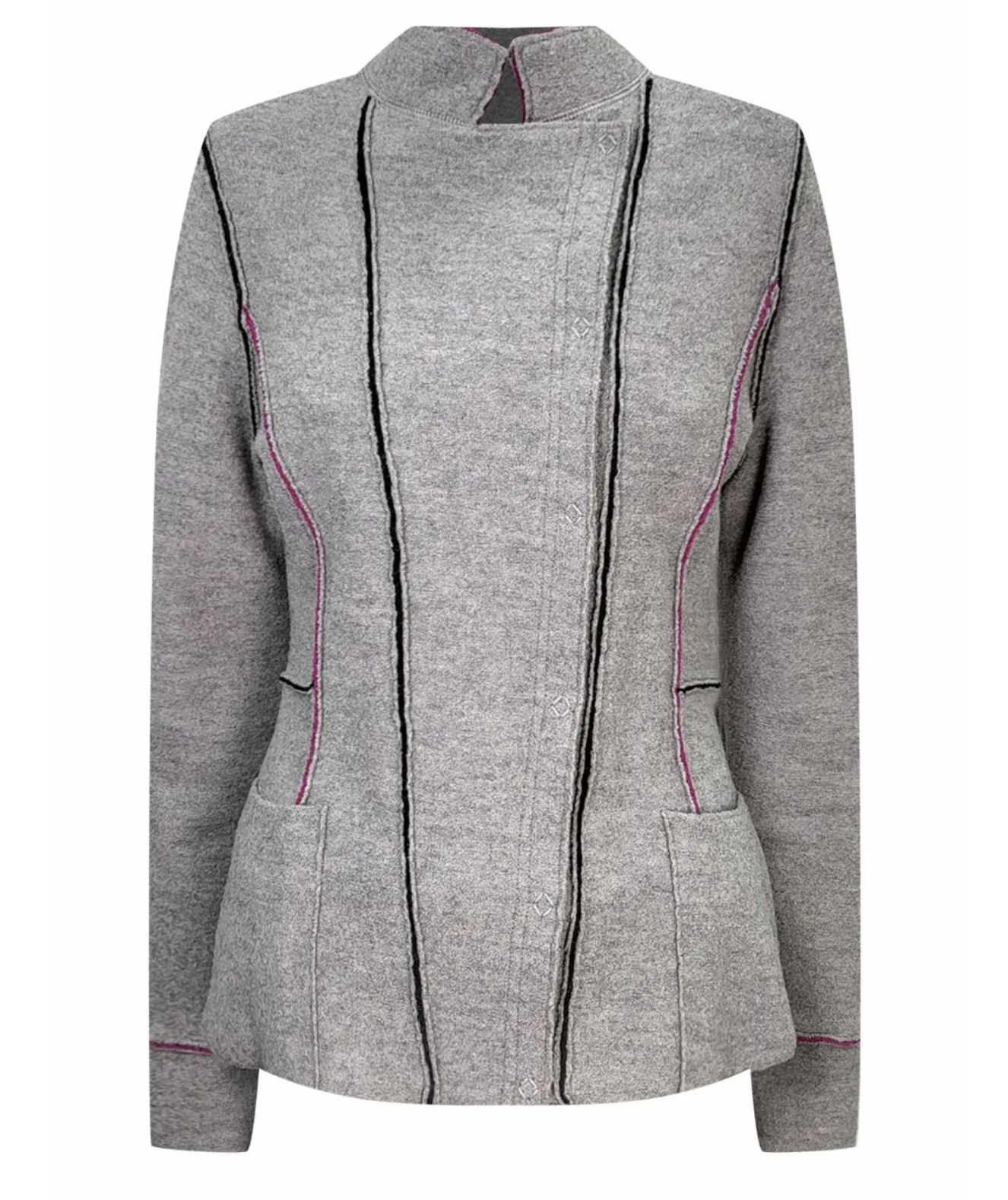 Emporio Armani Exposed Seam Wool Jacket