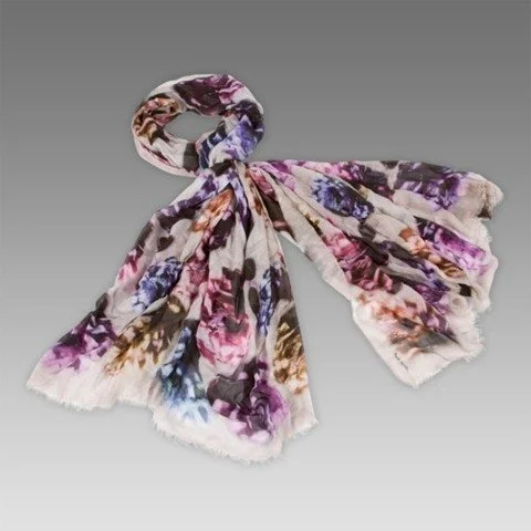 Paul Smith Floral Silk Scarf