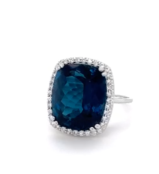 LWL Jewelry London Blue Topaz Ring — UFO No More