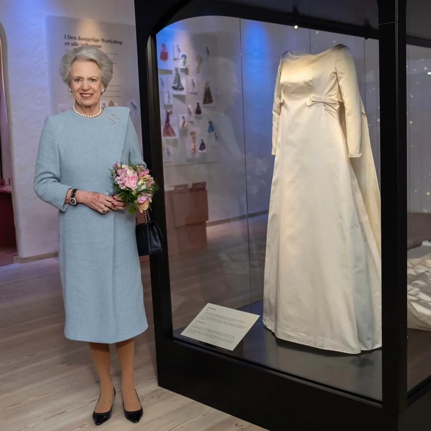 Princess Benedikte opens "Prinsessekjoler" exhibition 