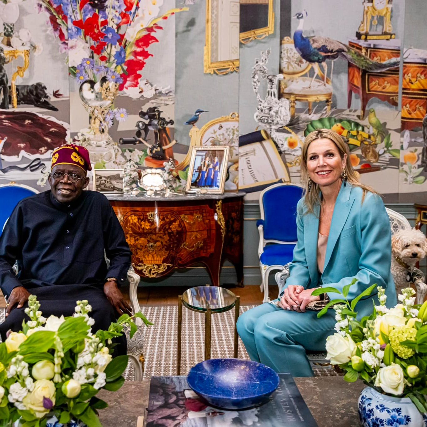 Queen Maxima meets President of the Federal Republic of Nigeria