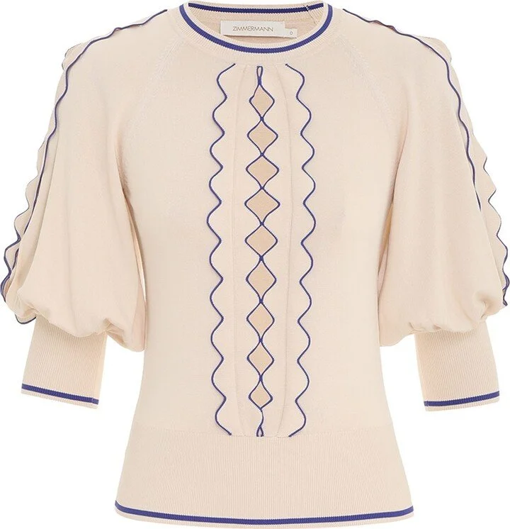 Zimmermann Wonderland Cut Out Top