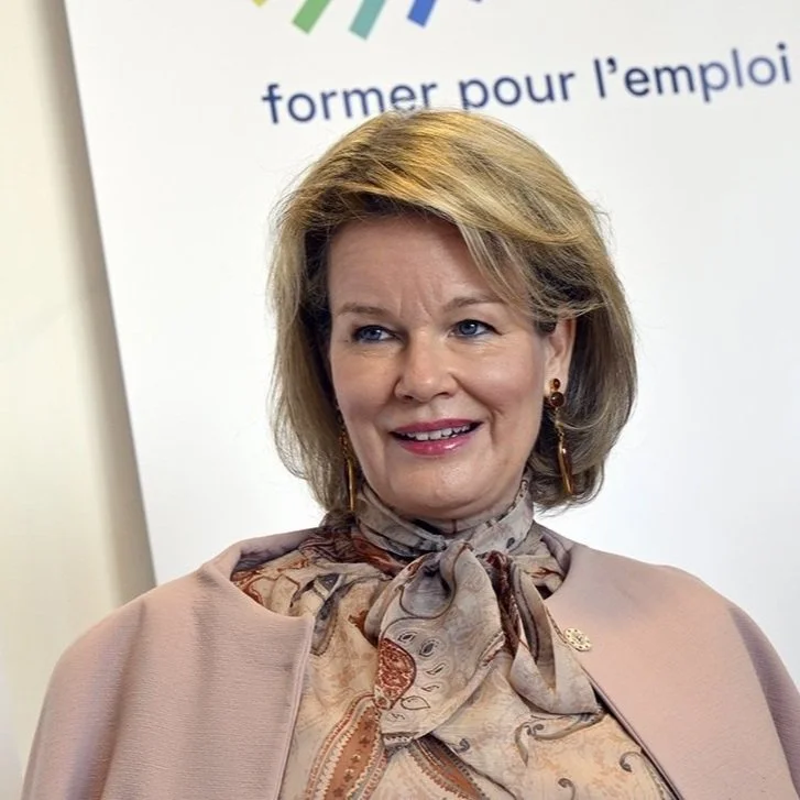 Queen Mathilde visits Bruxelles Formation