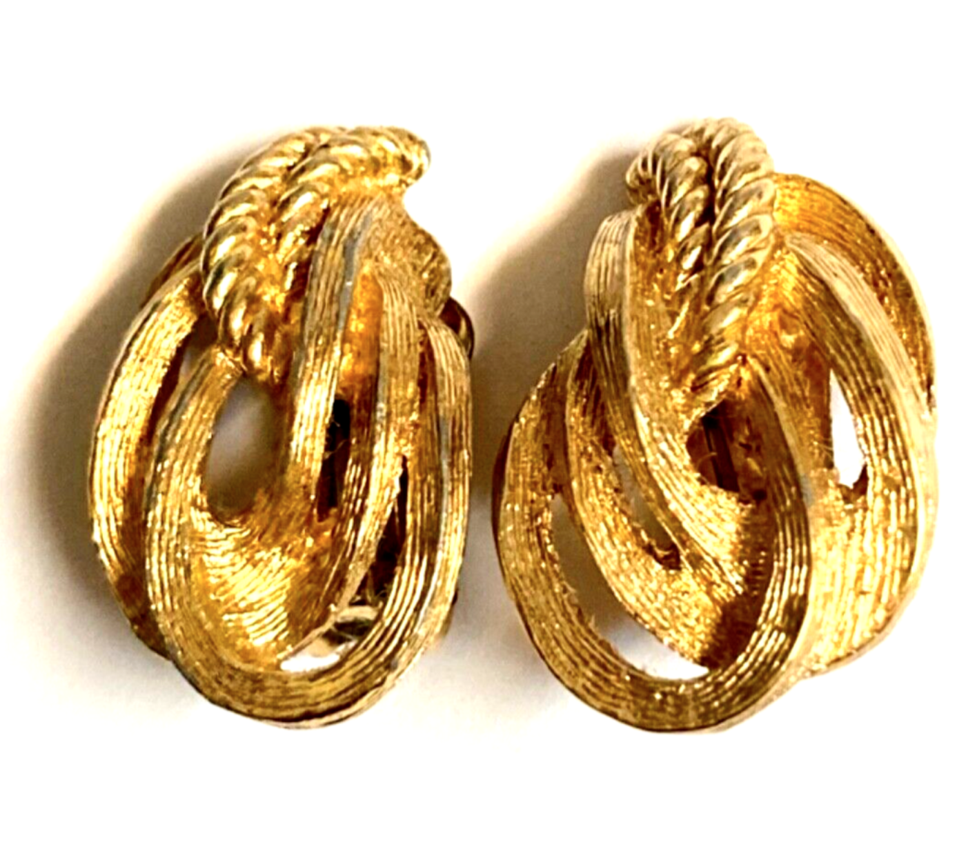 Christian Dior Vintage Love Knot Earrings