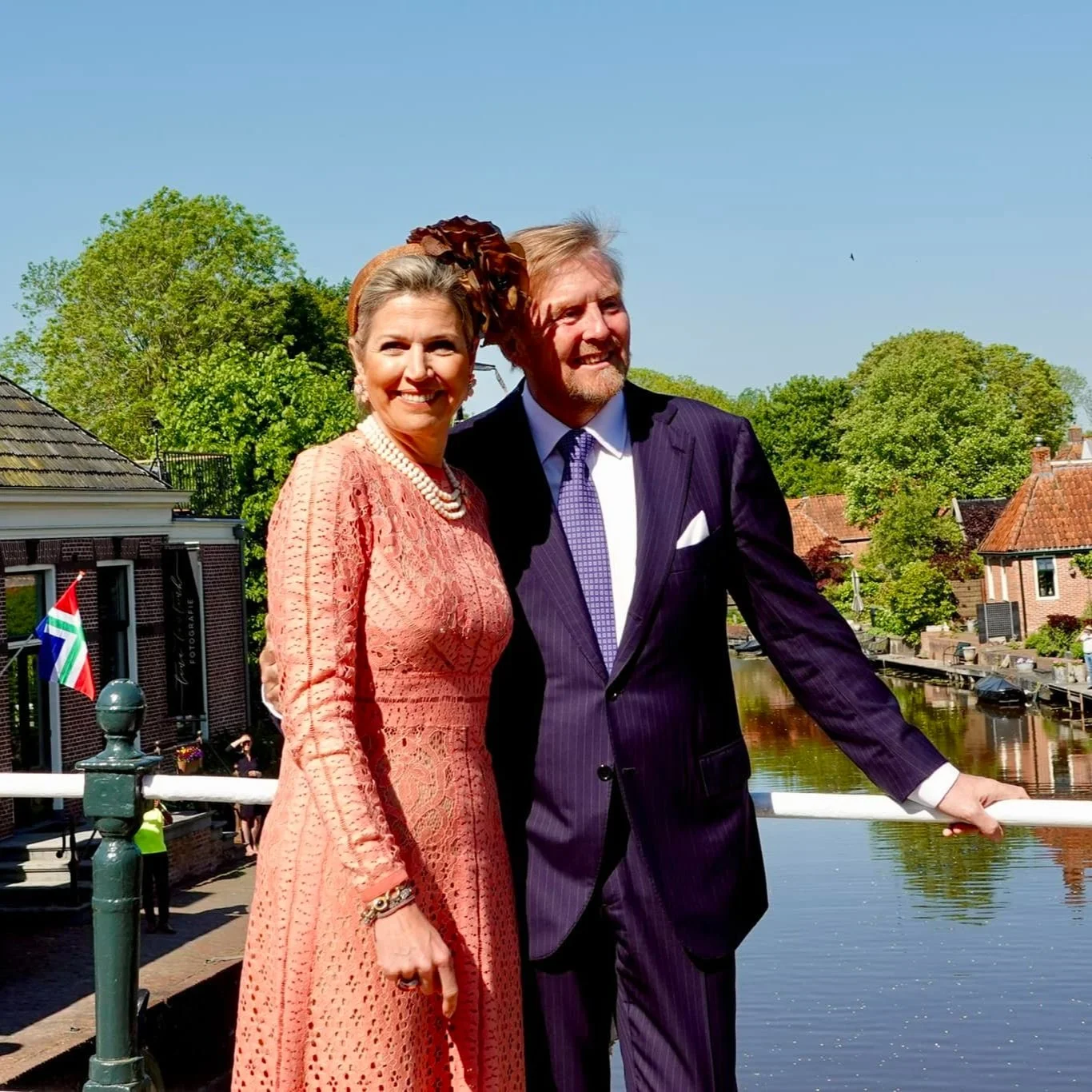 King Willem-Alexander and Queen Maxima visit Hogeland
