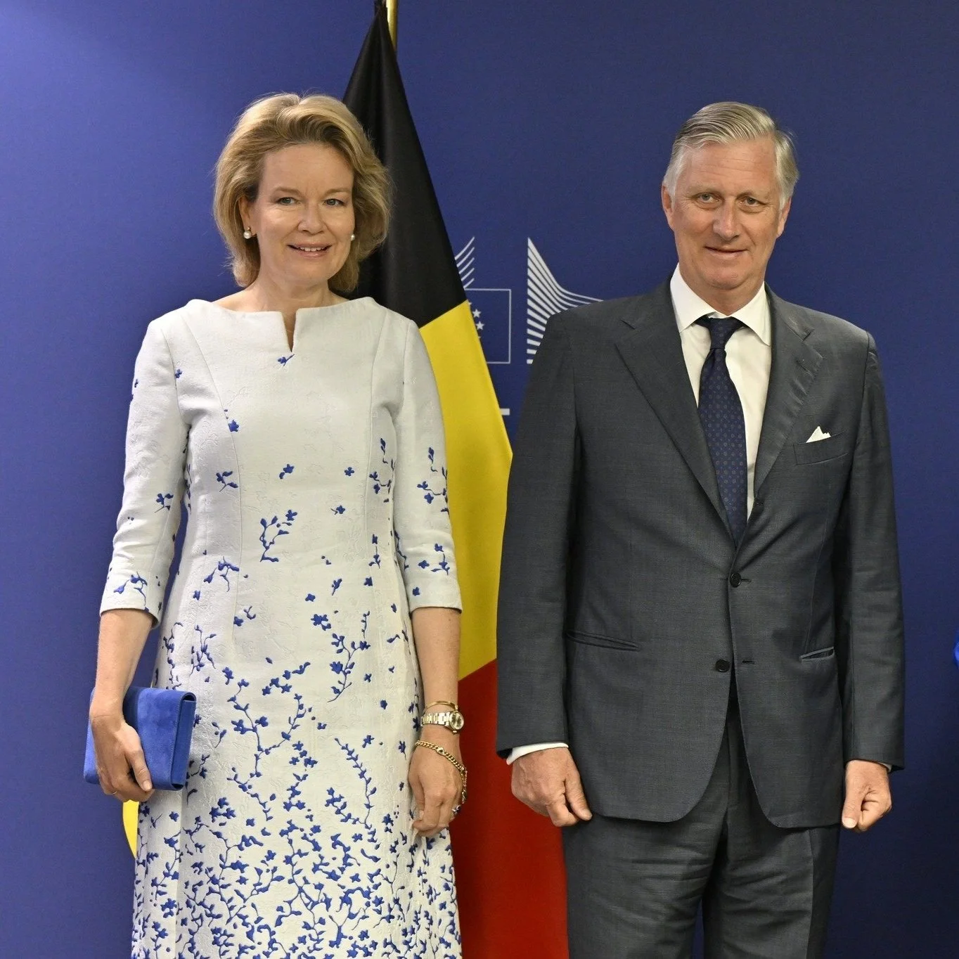 King Philippe and Queen Mathilde visit European Commission