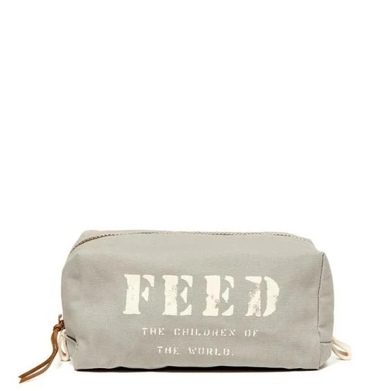 Feed Projects Dopp Kit in Grey