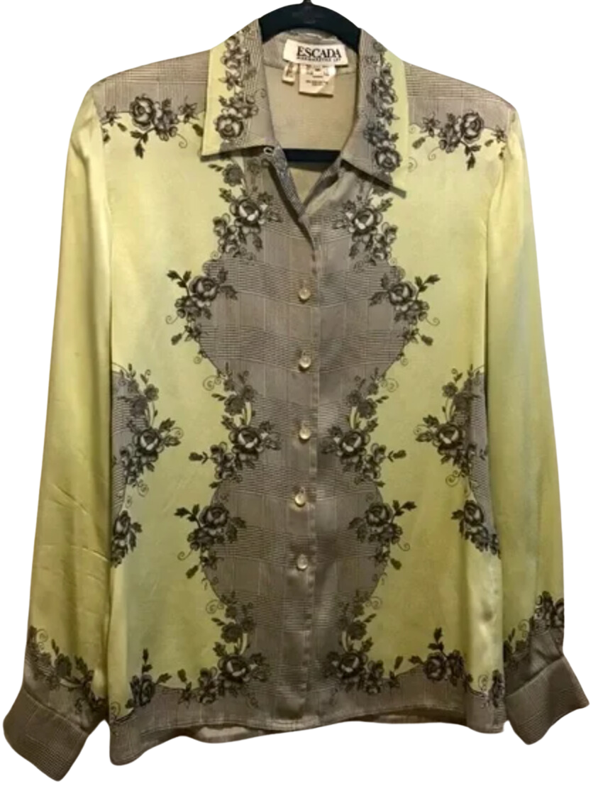 Escada Baroque Print Shirt
