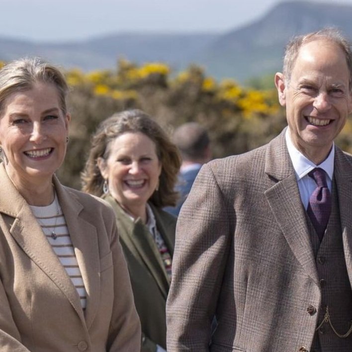 The Duke and Duchess of Edinburgh visit Golspie