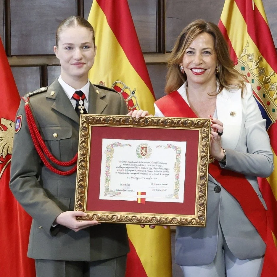 Princess Leonor attends engagements in Zaragoza