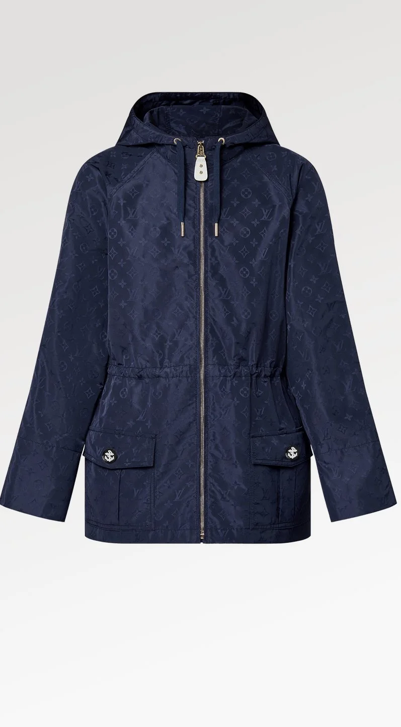 Louis Vuitton Monogram Taffeta Hooded Parka