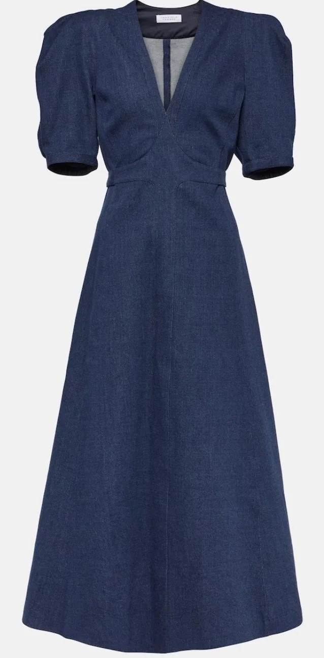 Gabriela Hearst Luz Dress in Denim