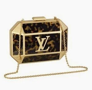 Louis Vuitton Minaudiere Bijou Evening Bag in Gold