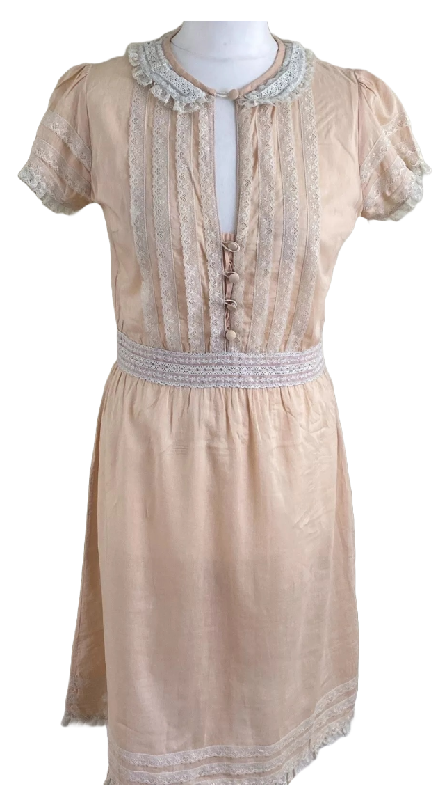 chinese dress ladies Scallop Edge Cut Out Dress  Secret Label