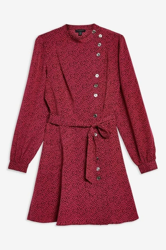 Topshop Floral-Print Shirt Dress.jpg