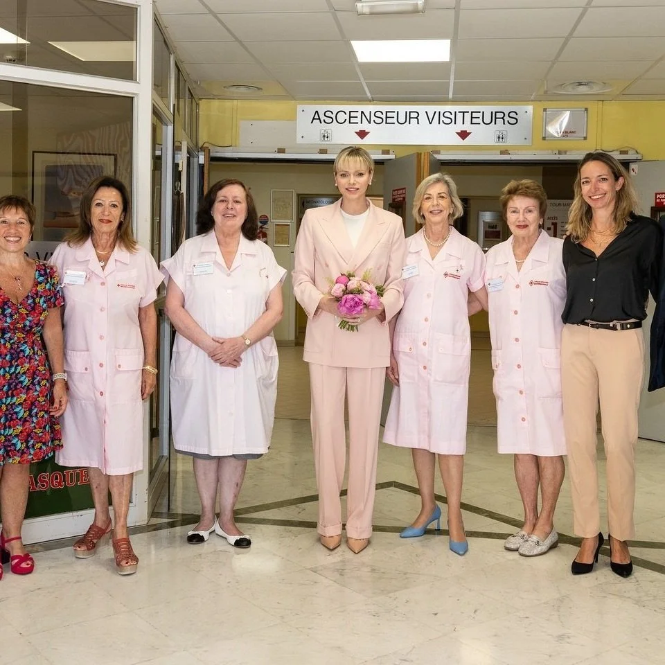 Princess Charlene visits CHPG for Mother's Day