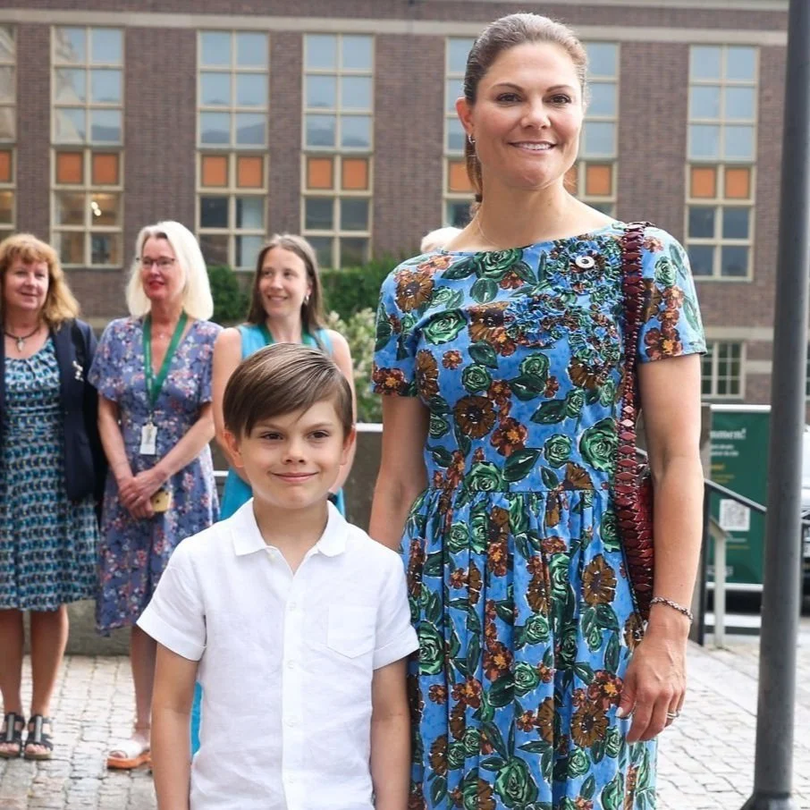 Crown Princess Victoria and Prince Oscar open "World of Water" exhibition