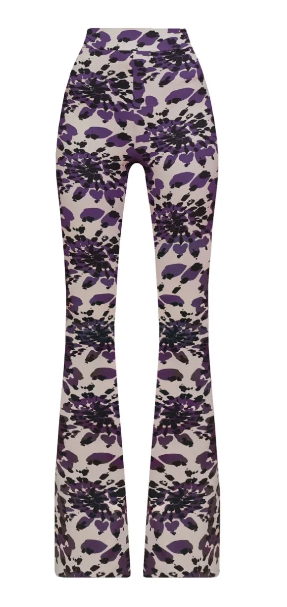 Chiara Boni La Petite Robe Venusette Trousers in Modern Flowers Sand