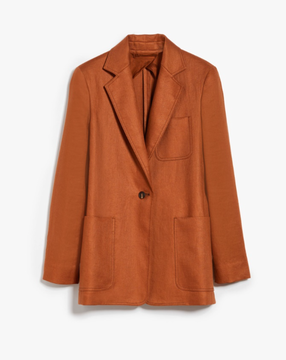 【送料&関税込】Max Mara Boemia Jacket Max Mara Boemia Blazer in Tobacco — UFO No More