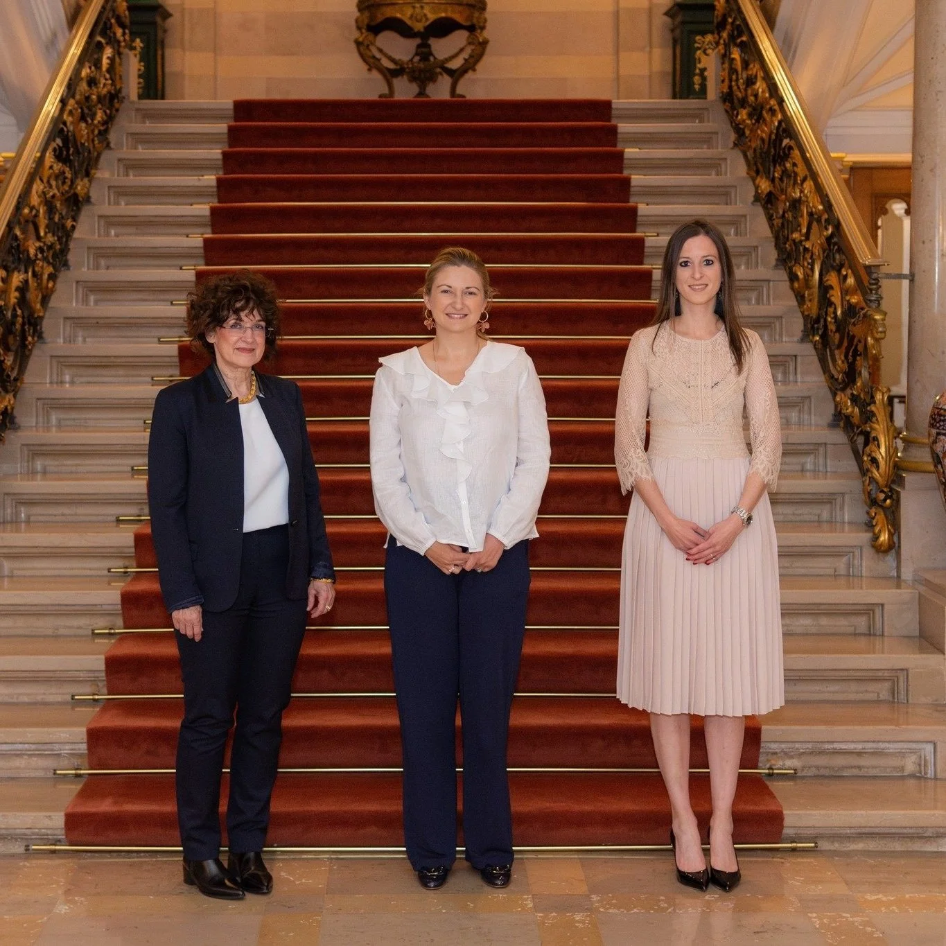 Hereditary Grand Duchess Stéphanie meets representatives of Blëtz