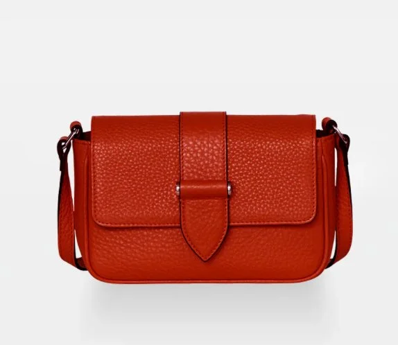 Decadent April Small Crossbody Bag in Chili Red