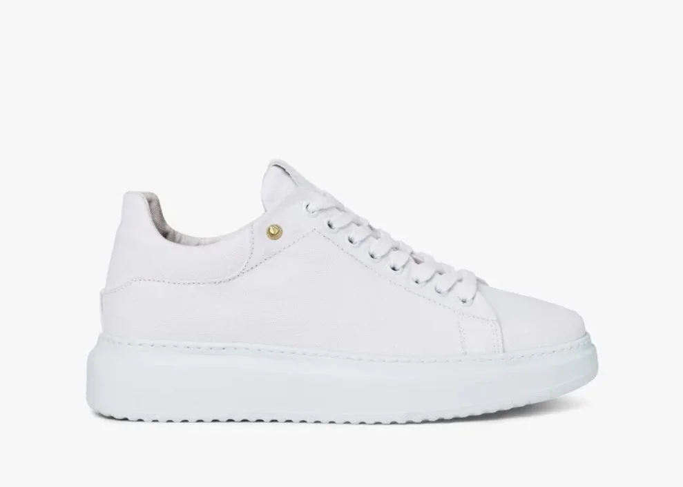 Stinaa.J Nelly Sneakers in White Canvas