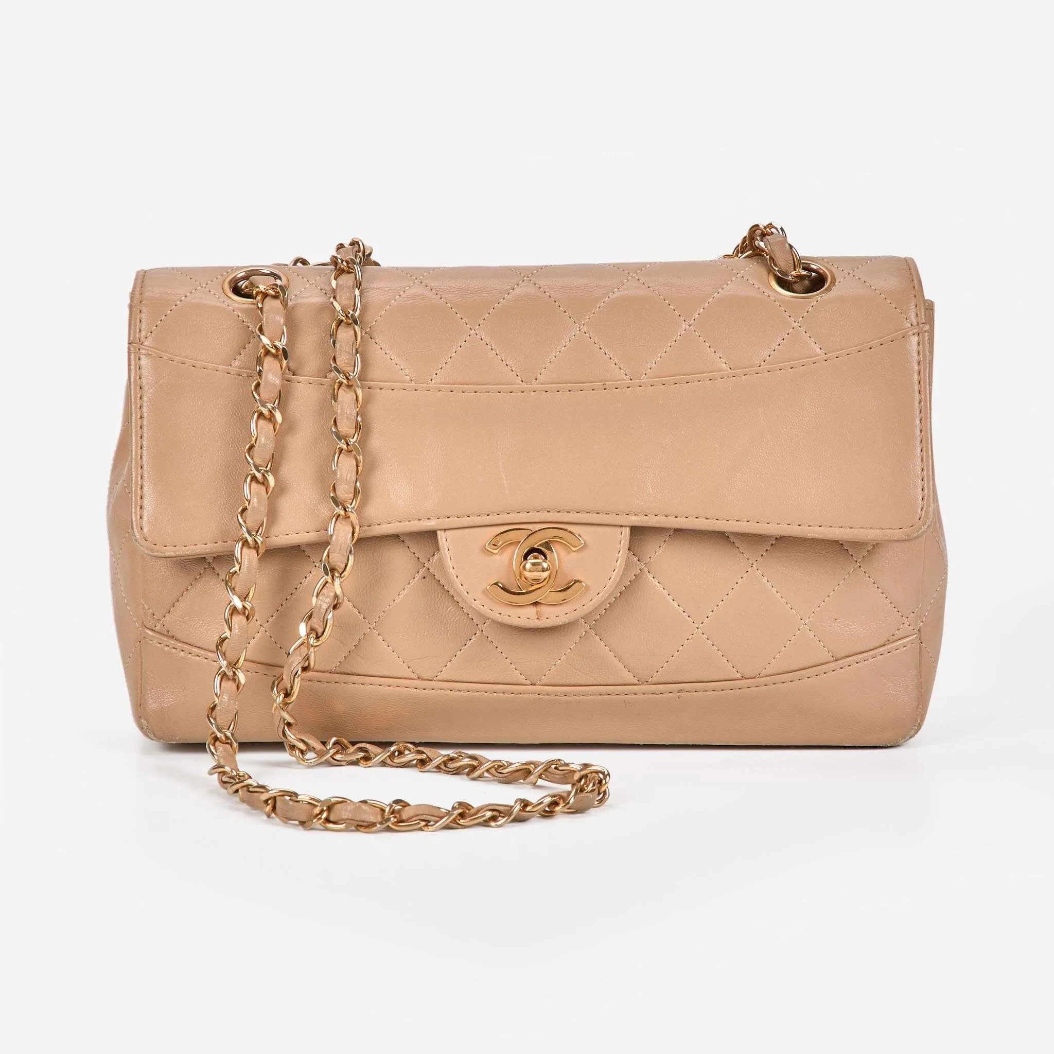 Chanel Single Flap Quilted Shoulder Bag