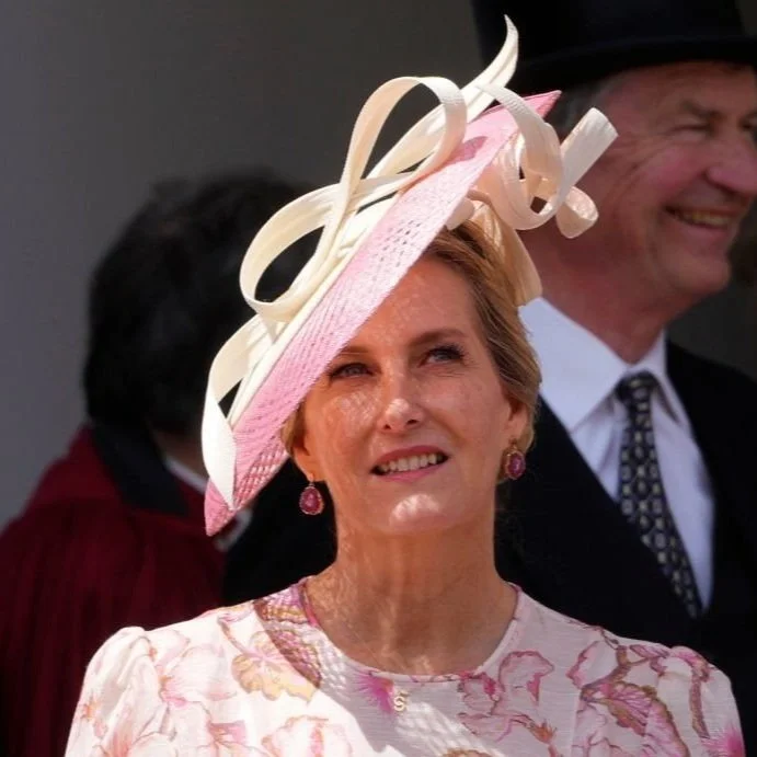 Members of the British Royal Family attend Order of the Garter Service