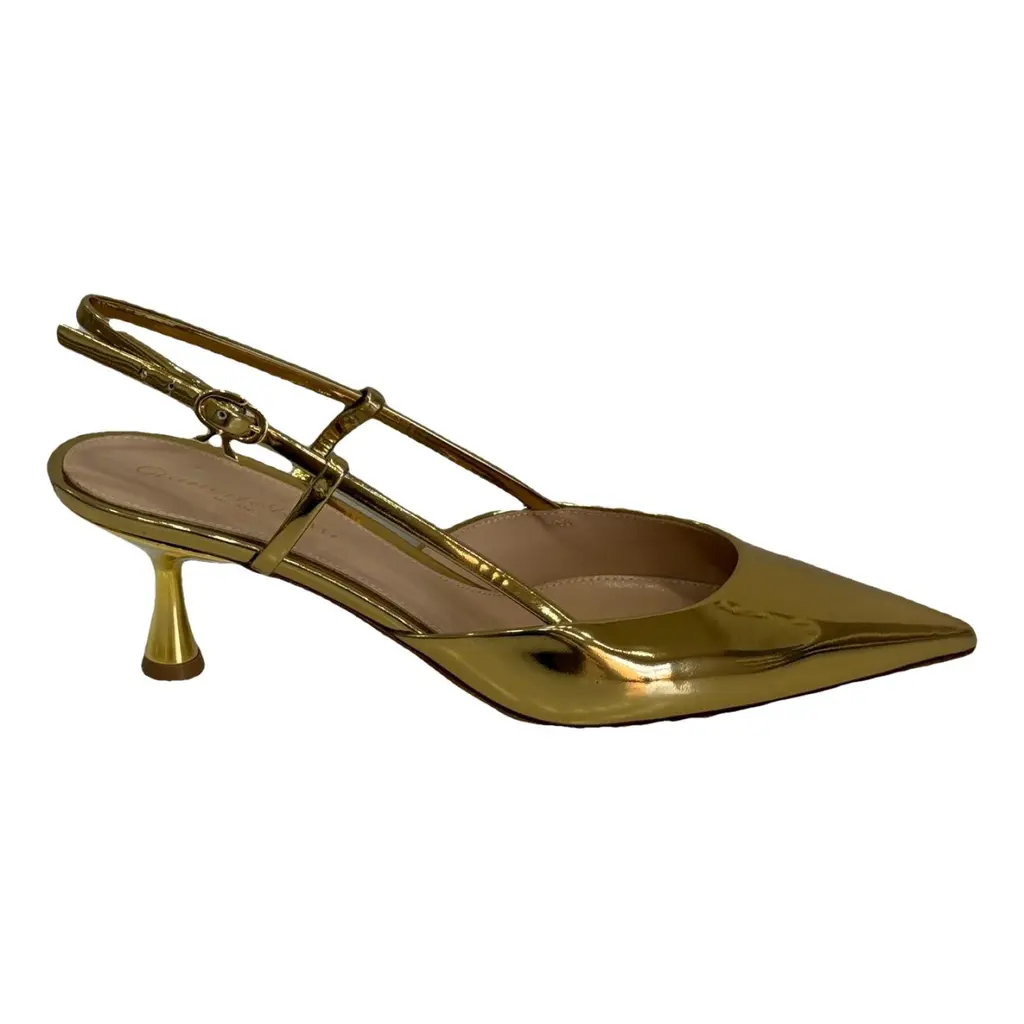 Gianvito Rossi Ascent 55 Pumps in Gold