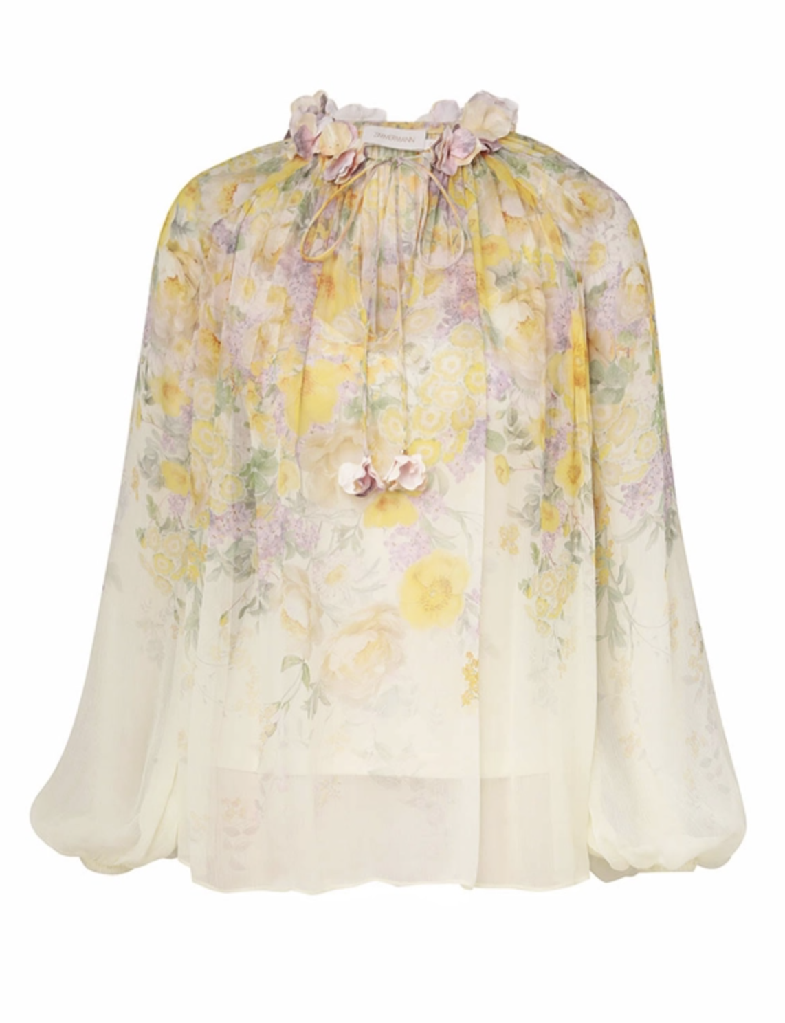 Zimmermann Harmony Billow Blouse