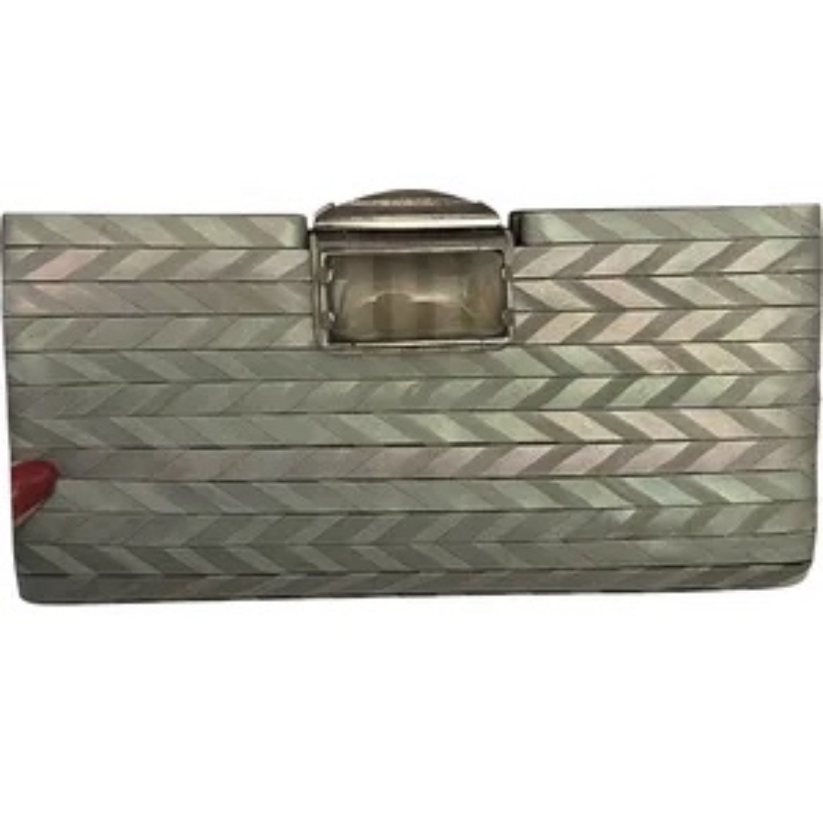 Giorgio Armani Chevron Clutch