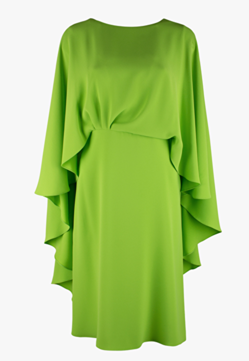 Natan Anka Dress in Dark Green