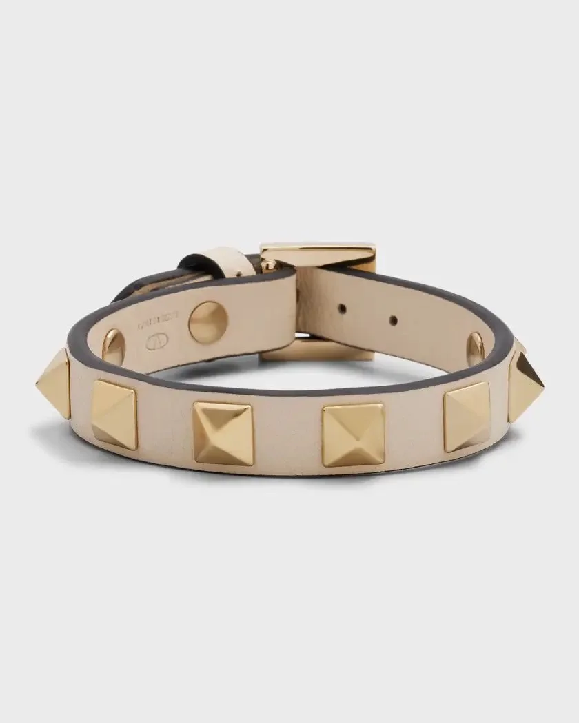 Valentino Garavani Rockstud Bracelet in Poudre