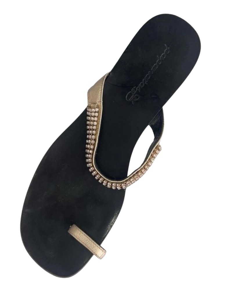 Eli 1957 Swarovski Flat Sandals
