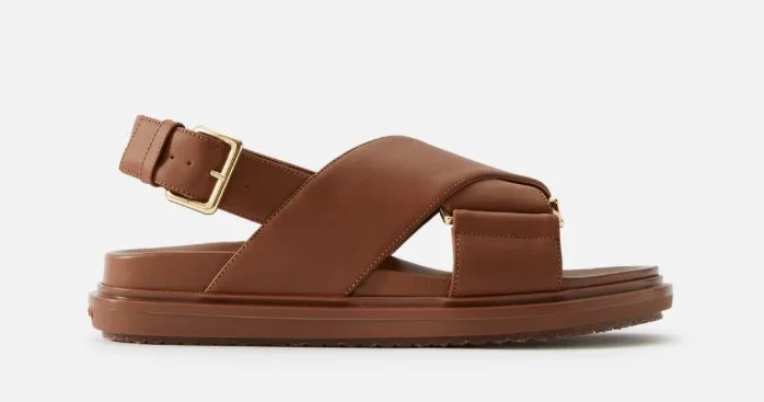Marni Fussbett Crisscross Sandals