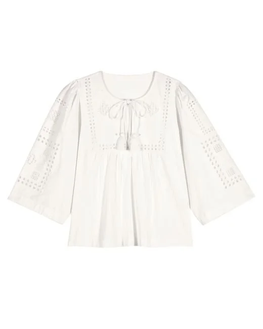 Ba&Sh Malta Top in White