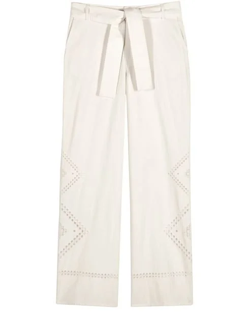 Ba&amp;Sh Marlon Trousers in White